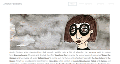 Desktop Screenshot of annahfeinberg.com